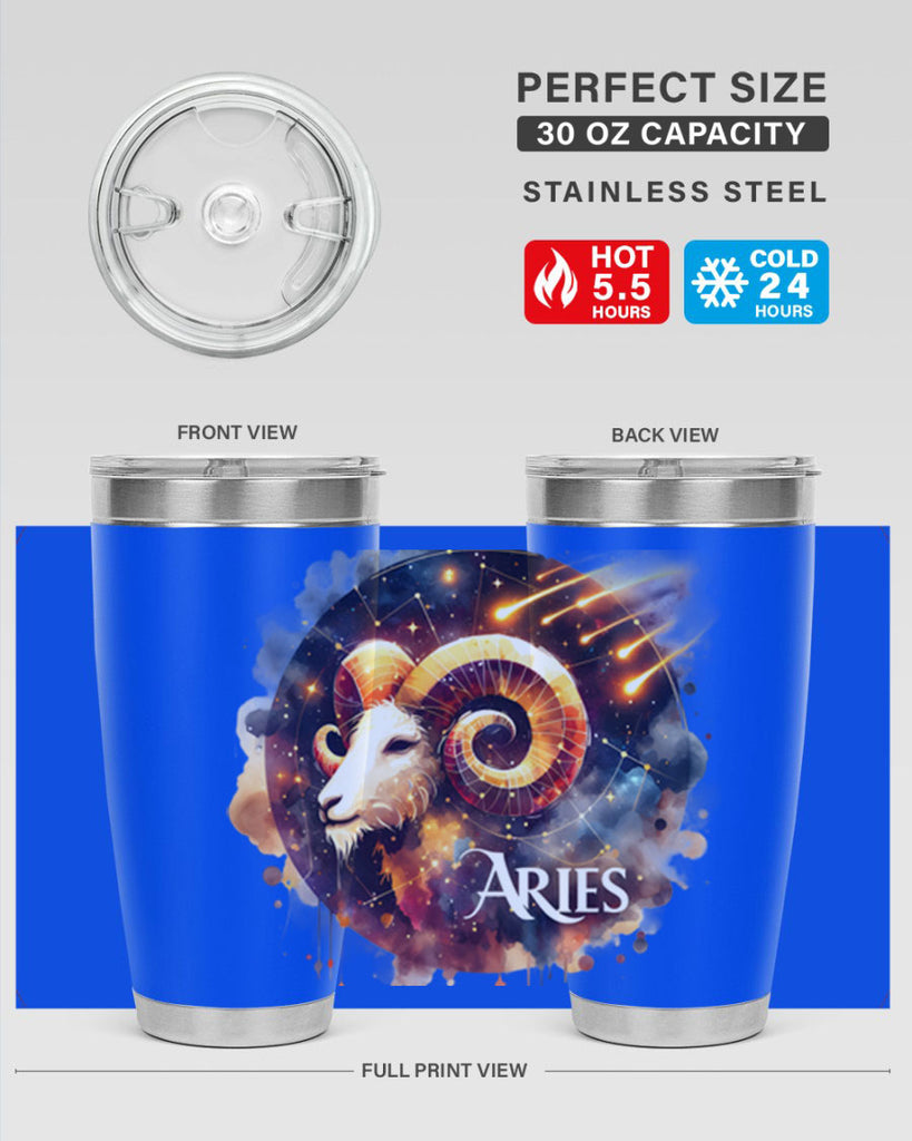 aries 127#- zodiac- Tumbler