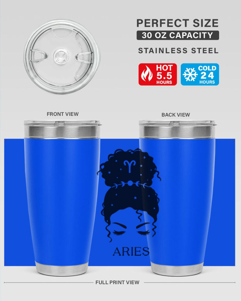 aries 132#- zodiac- Tumbler