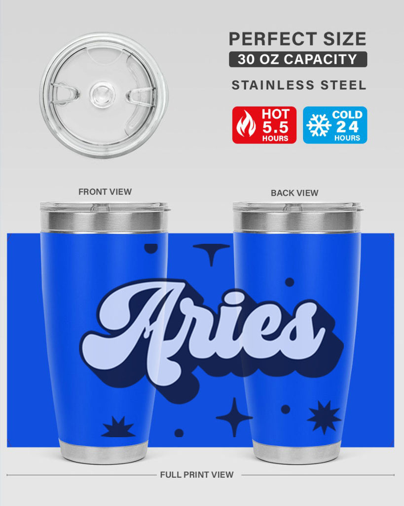 aries 133#- zodiac- Tumbler