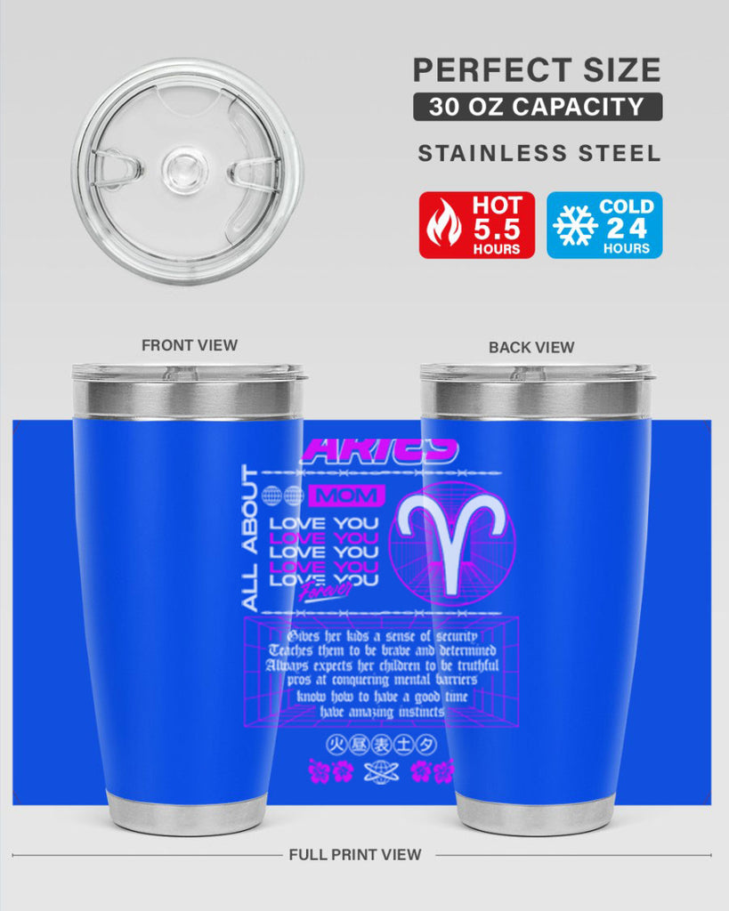 aries 138#- zodiac- Tumbler