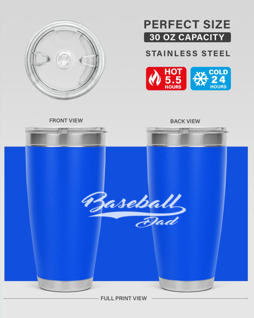 baseball dadi 50#- dad- Tumbler