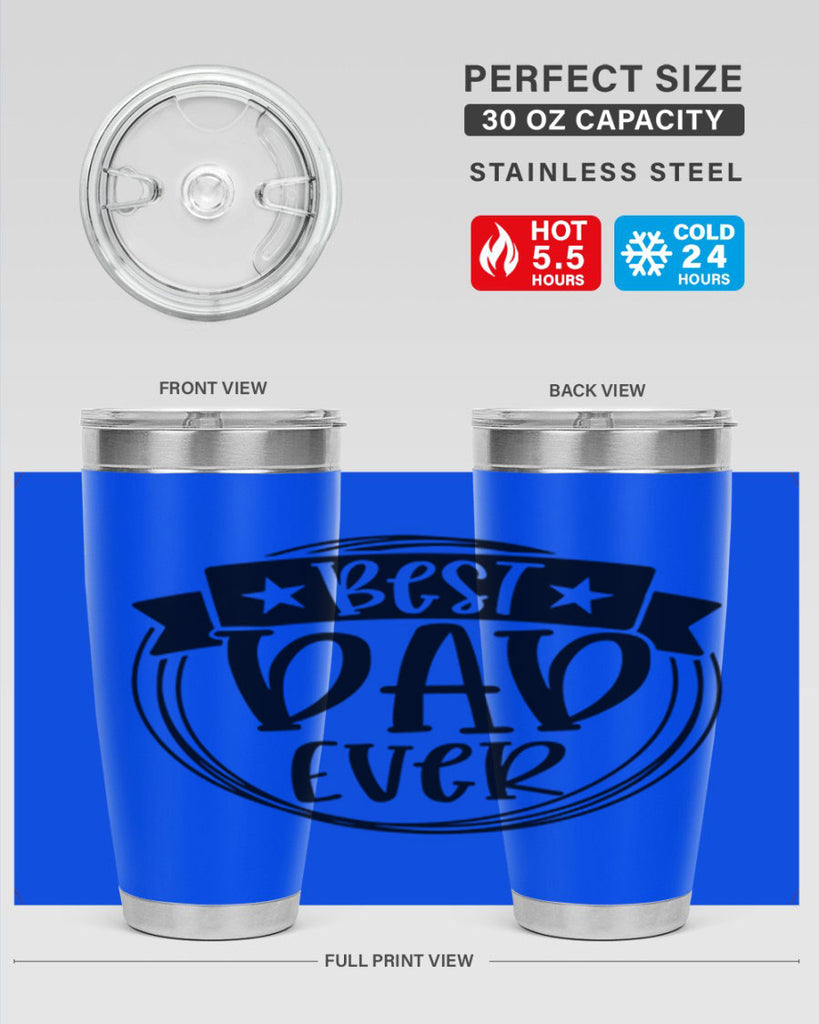 best dad ever 72#- fathers day- Tumbler