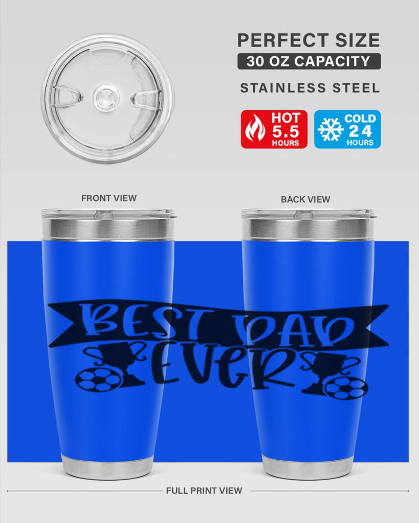 best dad ever 73#- fathers day- Tumbler
