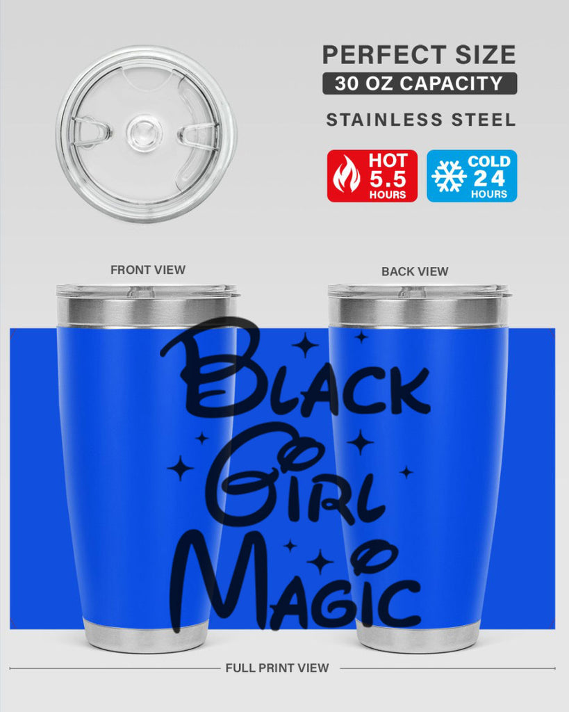 black girl magic 207#- black words phrases- Cotton Tank