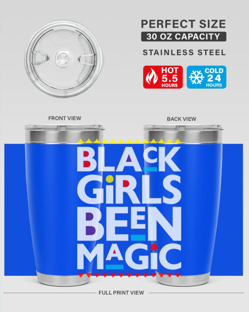 black girls been magic 243#- black words phrases- Cotton Tank
