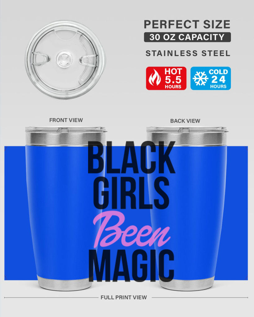black girls been magic 244#- black words phrases- Cotton Tank