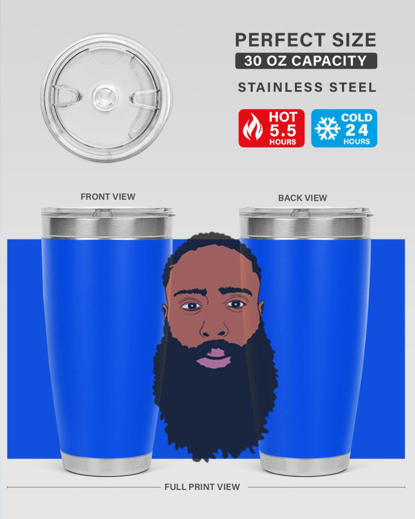 black man style 2#- black men - boys- tumbler