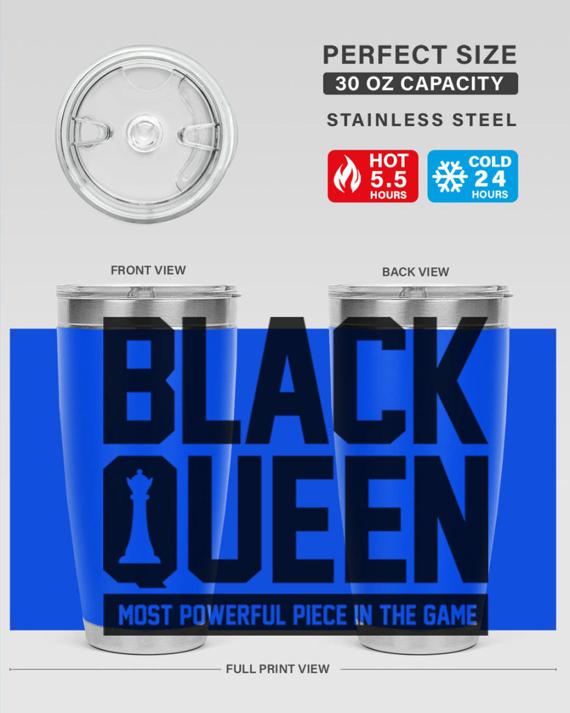 black queenchess 194#- black words phrases- Cotton Tank