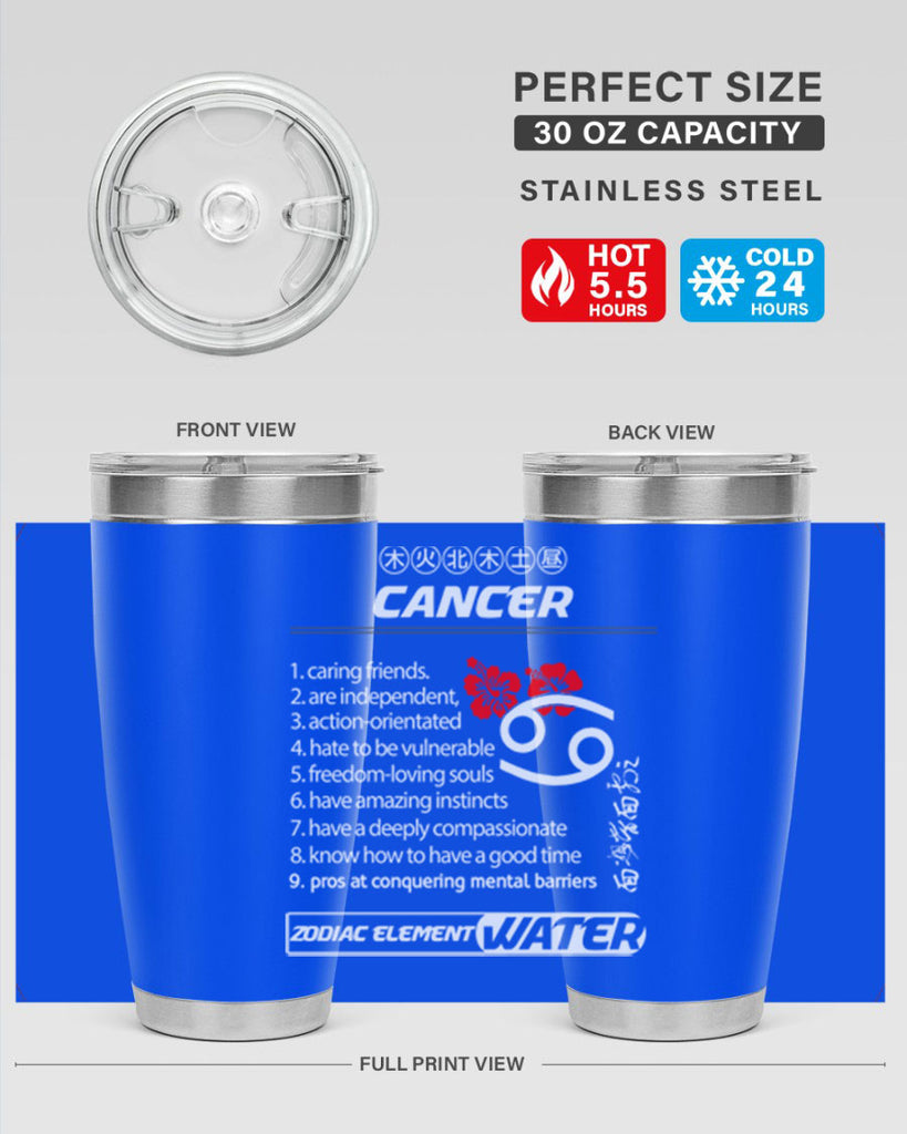 cancer 175#- zodiac- Tumbler