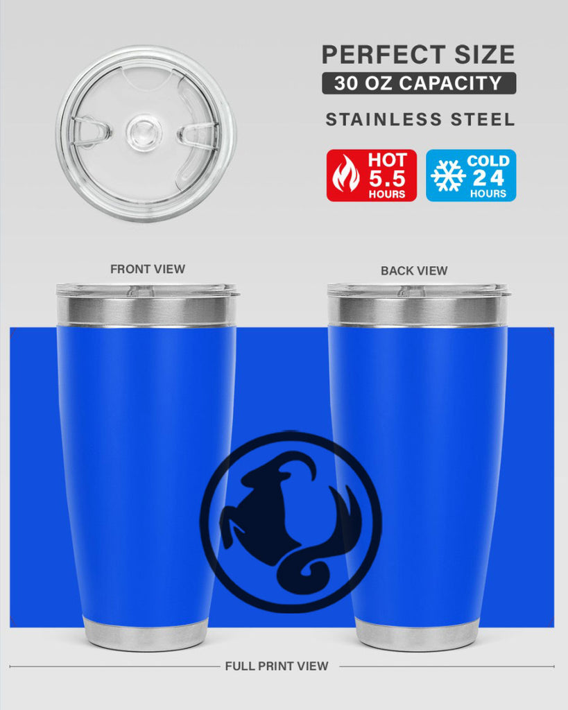 capricorn 203#- zodiac- Tumbler
