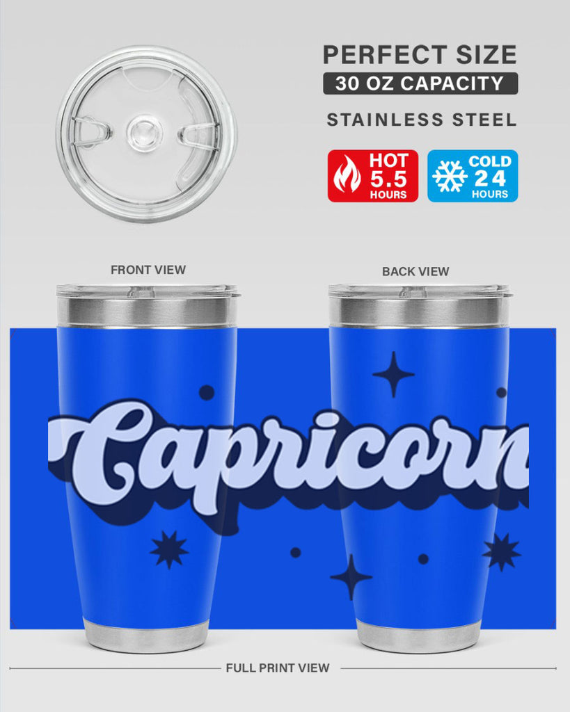 capricorn 205#- zodiac- Tumbler