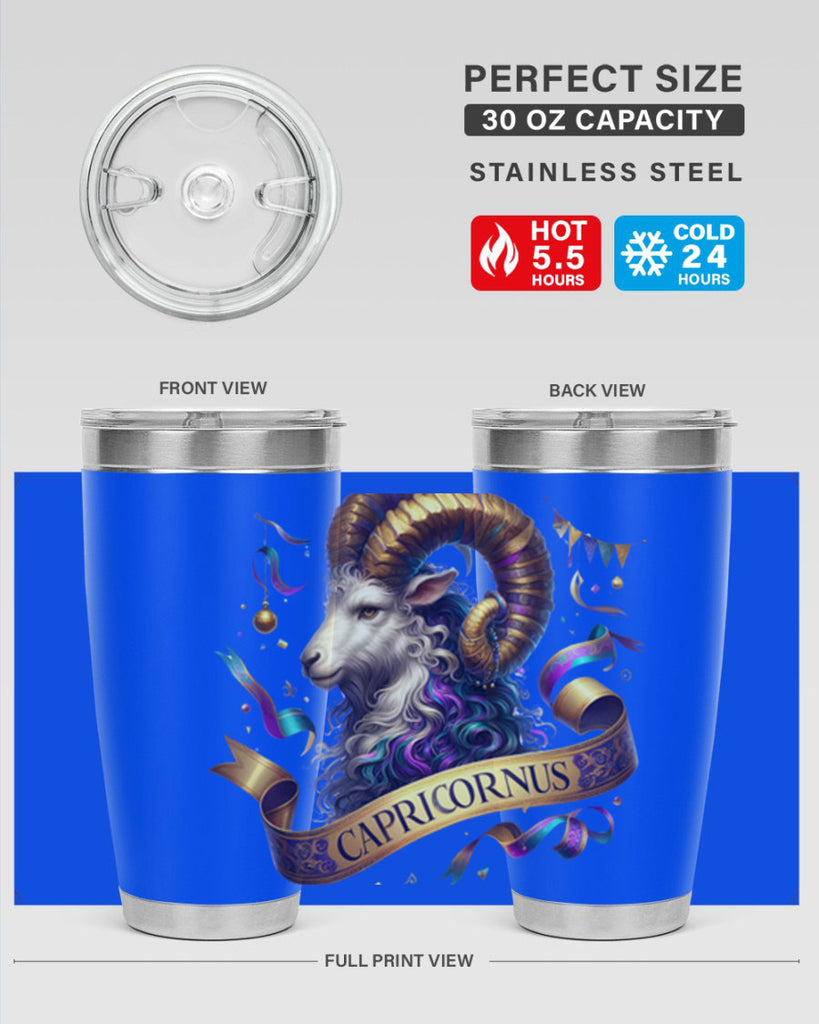 capricorn 209#- zodiac- Tumbler