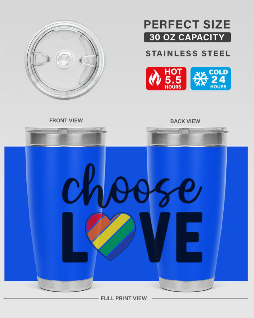 chooselove 150#- lgbt- Tumbler