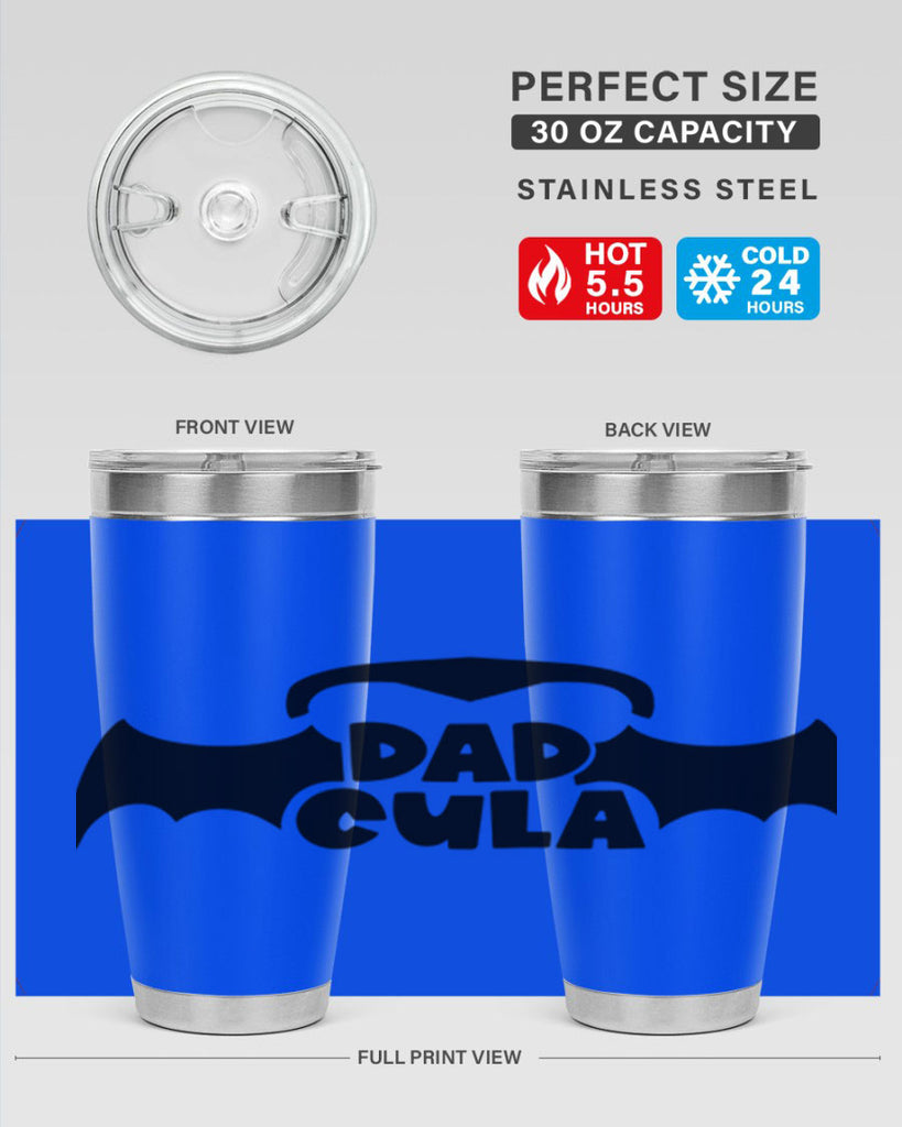 dadcula 80#- halloween- Tumbler