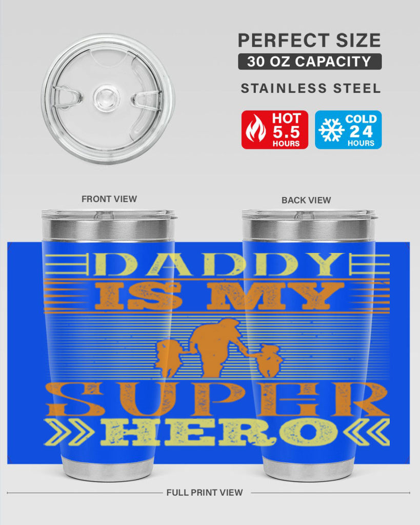 daddy is my super hero 241#- fathers day- Tumbler