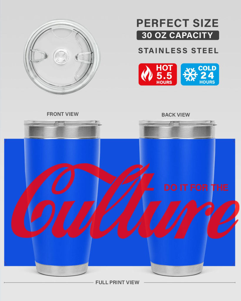 do it for the culture 171#- black words phrases- Cotton Tank