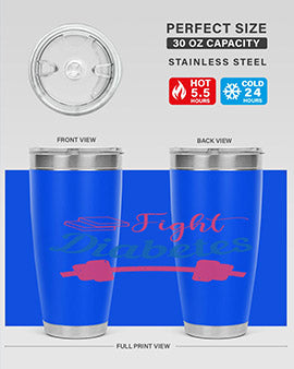 fight diabetes Style 38#- diabetes- Tumbler