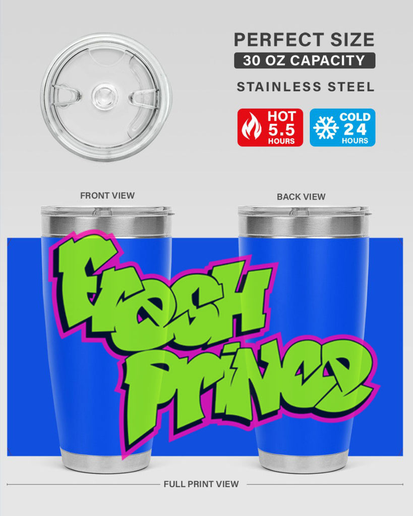 fresh prince 146#- black words phrases- Cotton Tank