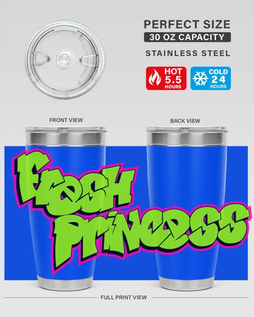 fresh princess 145#- black words phrases- Cotton Tank