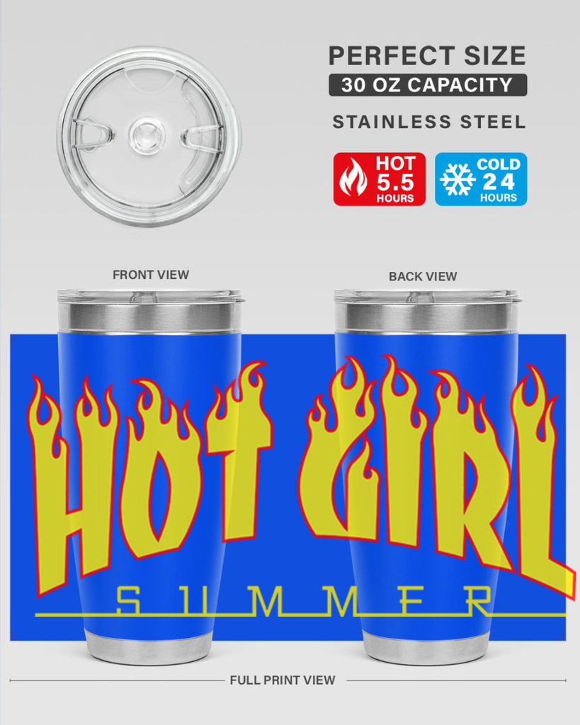 hot girl  summer fire 123#- black words phrases- Cotton Tank