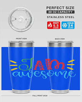 i am awesome Style 18#- autism- Tumbler