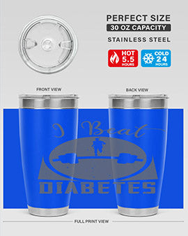 i beat diabetes Style 33#- diabetes- Tumbler