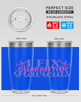 i fix quarantine haircuts Style 51#- corona virus- Tumbler