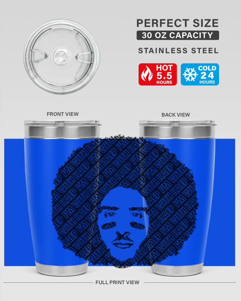 imwithkaep 24#- black men - boys- tumbler