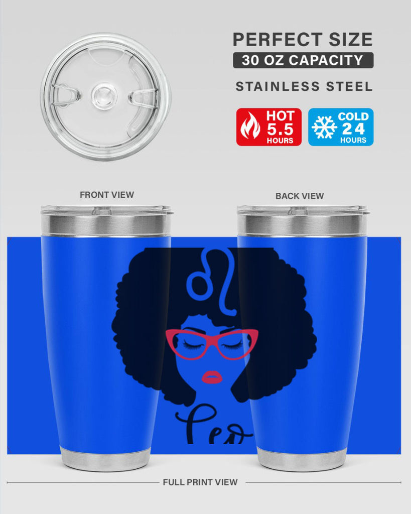 leo 298#- zodiac- Tumbler