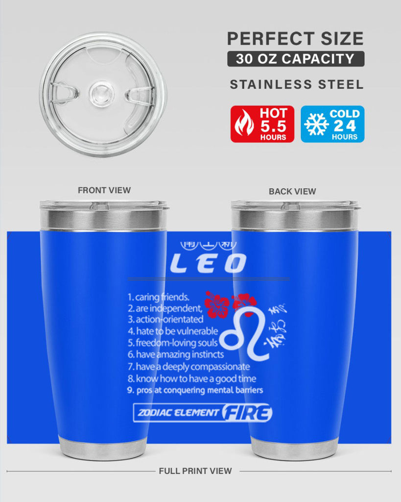 leo 307#- zodiac- Tumbler