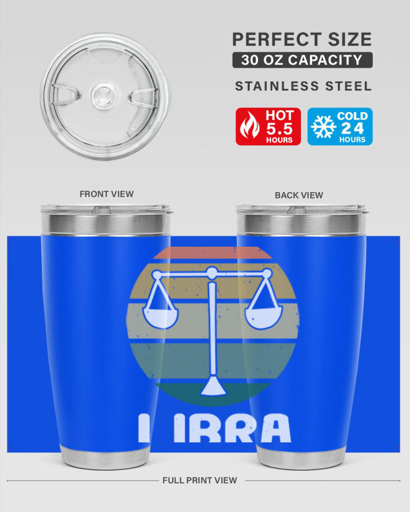 libra 337#- zodiac- Tumbler