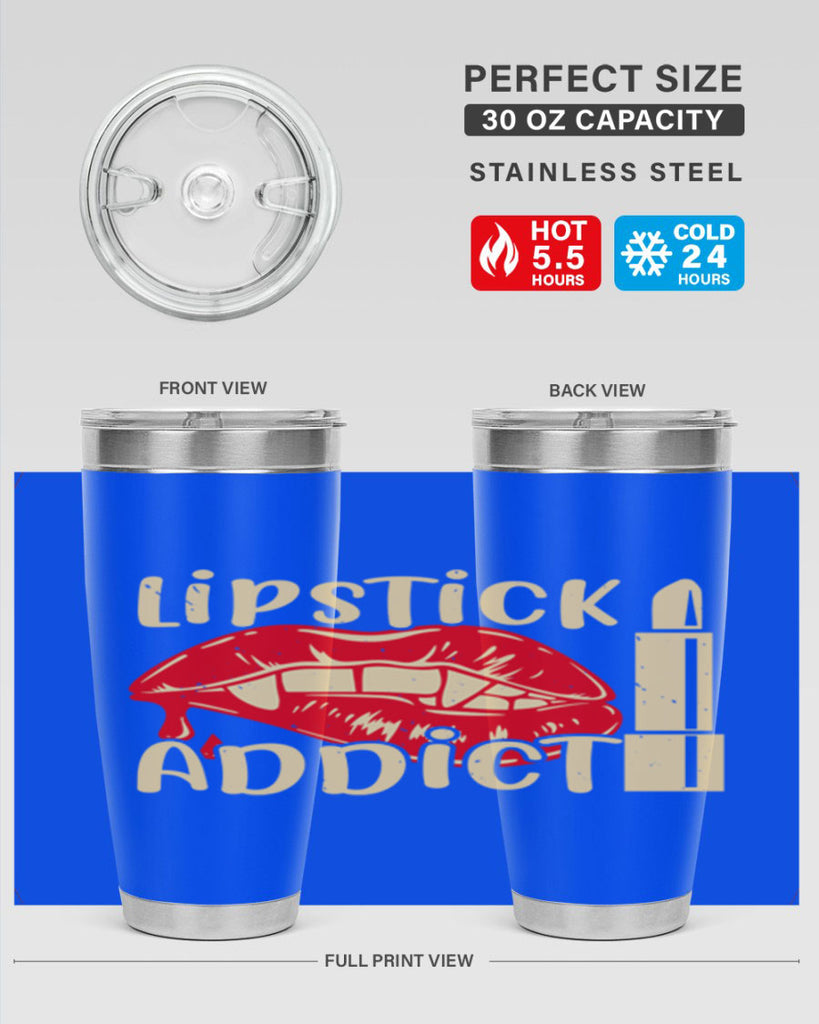 lipstick addict Style 197#- make up- Tumbler