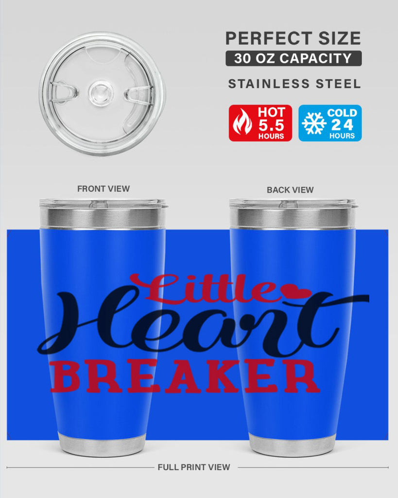 little heart breaker 76#- valentines day- Tumbler