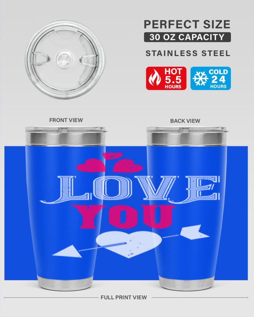 love you 42#- valentines day- Tumbler
