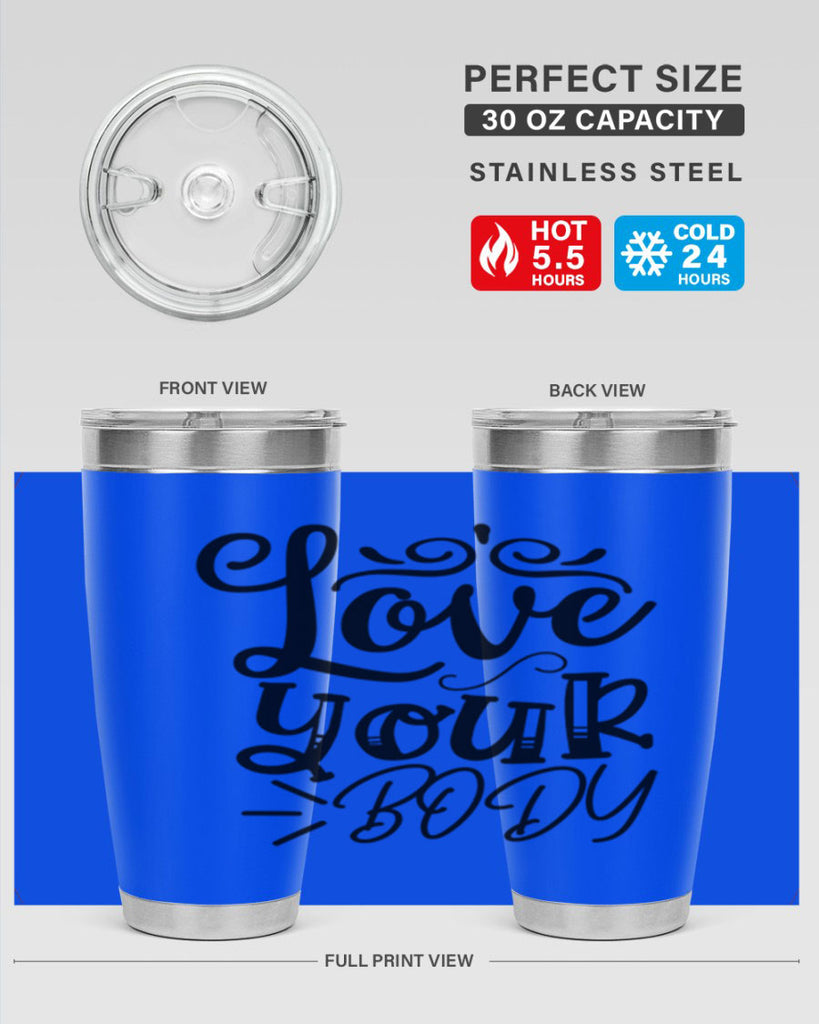 love your body 30#- gym- Tumbler