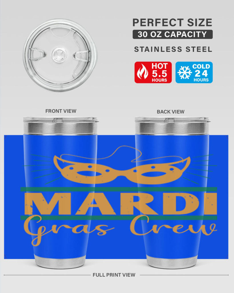 mardi gras crew 48#- mardi gras- Tumbler