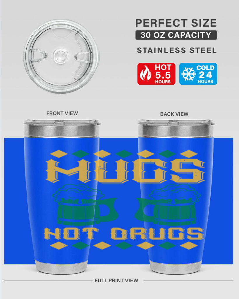 mugs not drugs 59#- beer- Tumbler