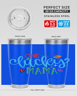 one lucky mama Style 33#- autism- Tumbler