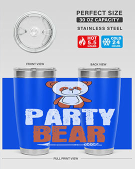 party bear 25#- Bears- Tumbler
