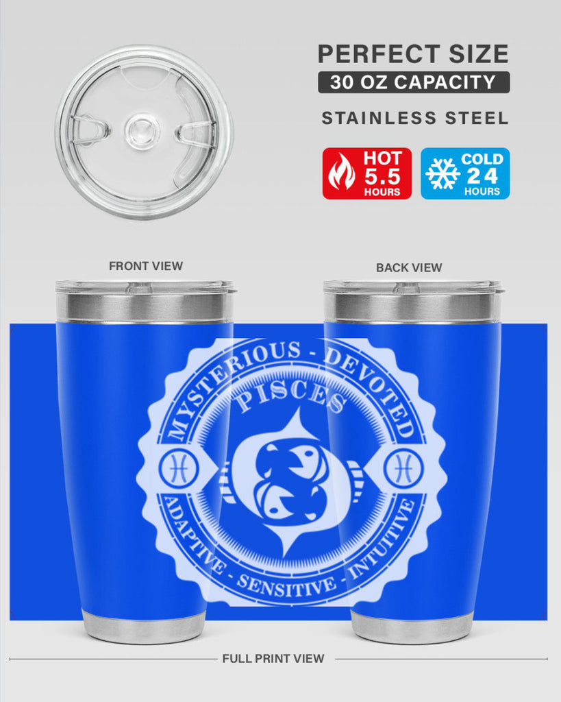pisces 50#- zodiac- Tumbler