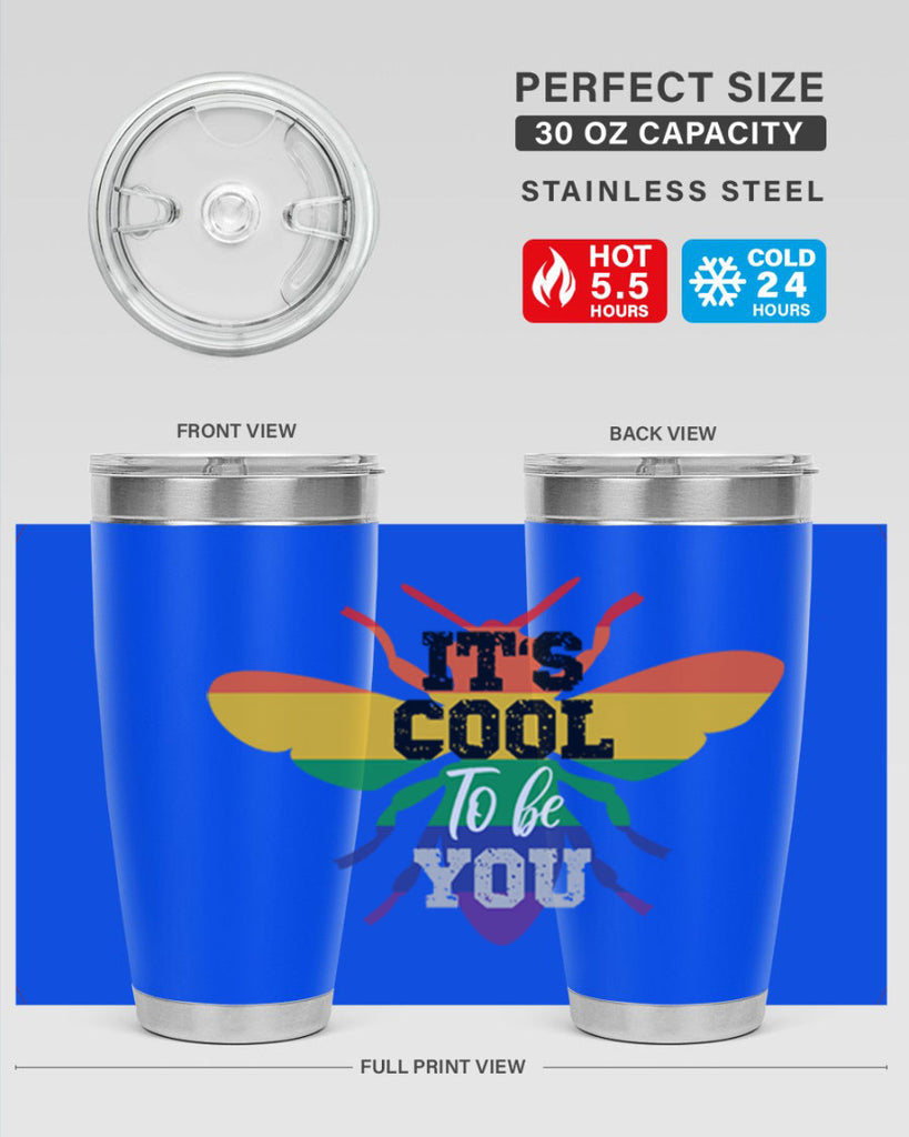 pride bee cool 70#- lgbt- Tumbler