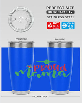 proud mama Style 38#- autism- Tumbler