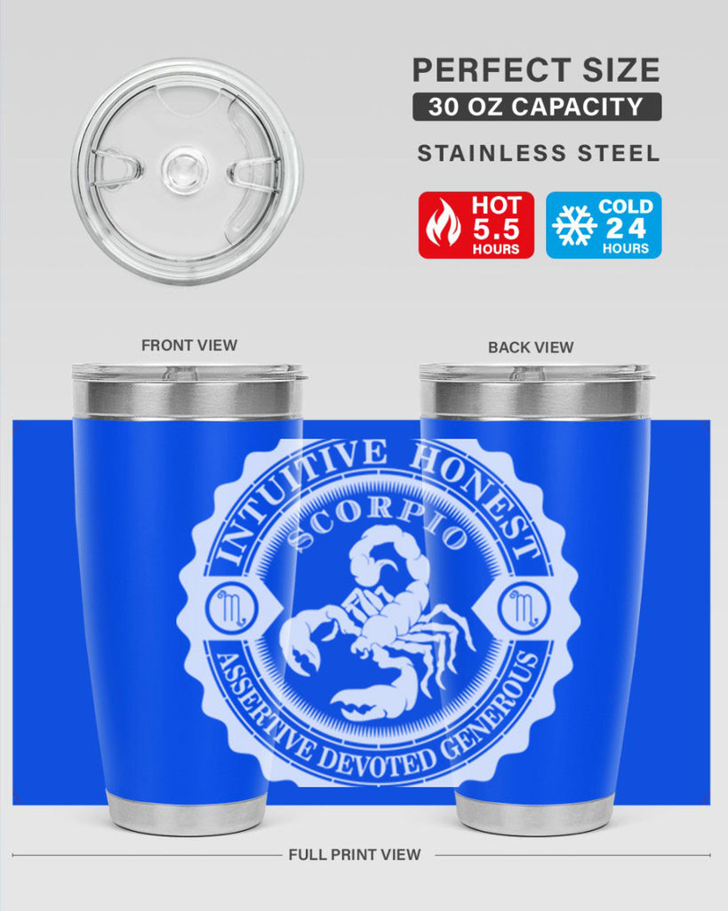 scorpio 32#- zodiac- Tumbler