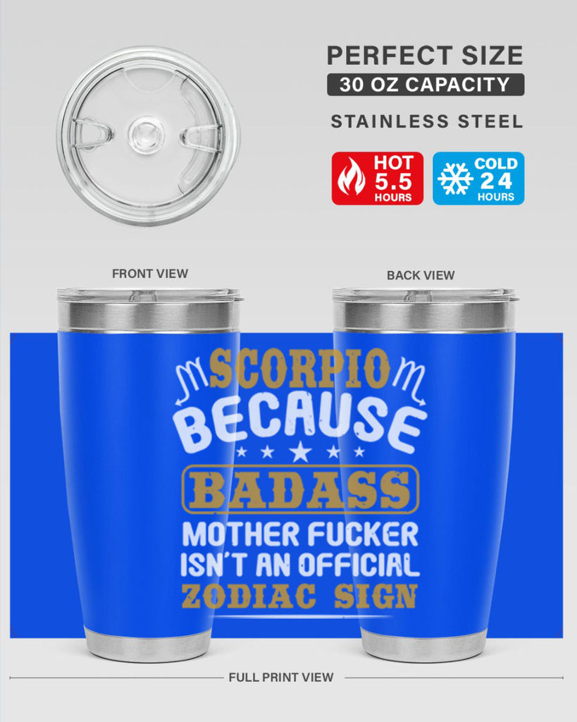 scorpio 432#- zodiac- Tumbler