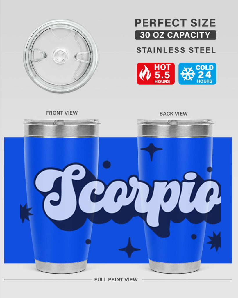 scorpio 454#- zodiac- Tumbler