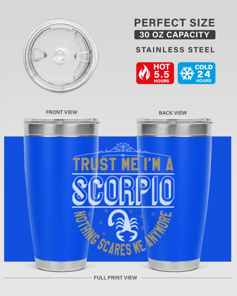 scorpio 458#- zodiac- Tumbler