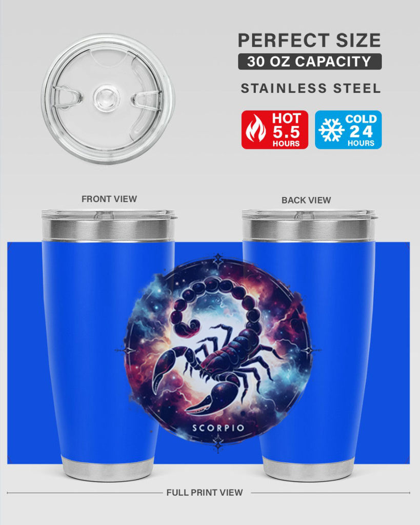 scorpio 460#- zodiac- Tumbler