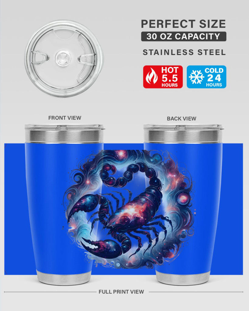 scorpio 462#- zodiac- Tumbler