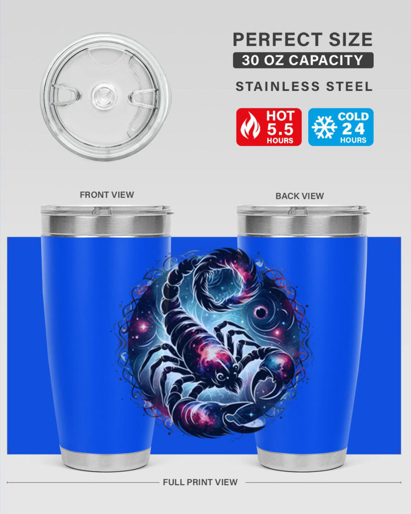 scorpio 463#- zodiac- Tumbler