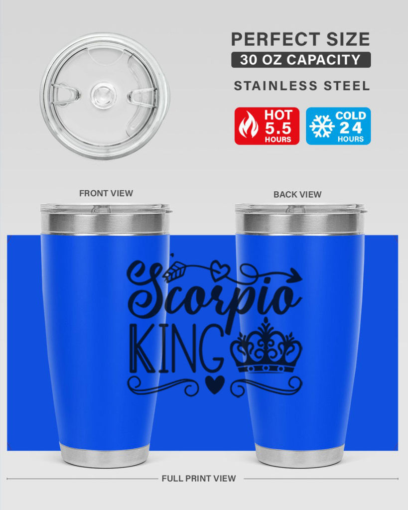 scorpio king 443#- zodiac- Tumbler